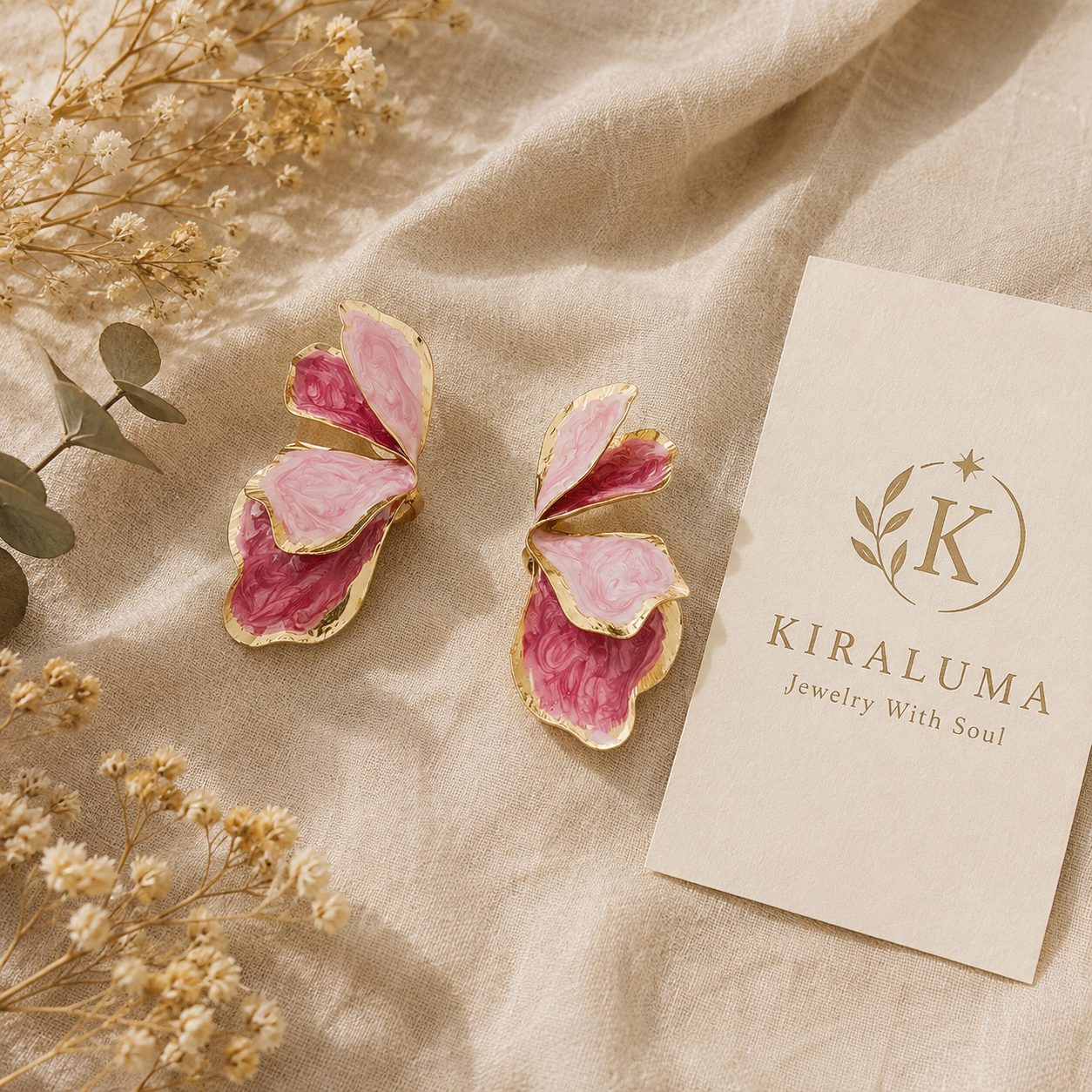 Golden Petal Ring