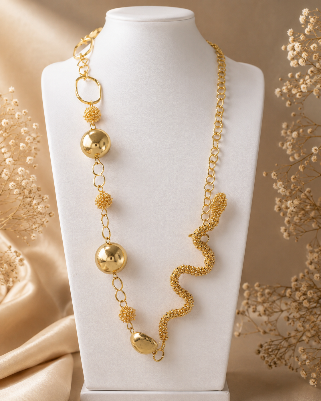 Solstice Serpent Convertible Necklace Belt