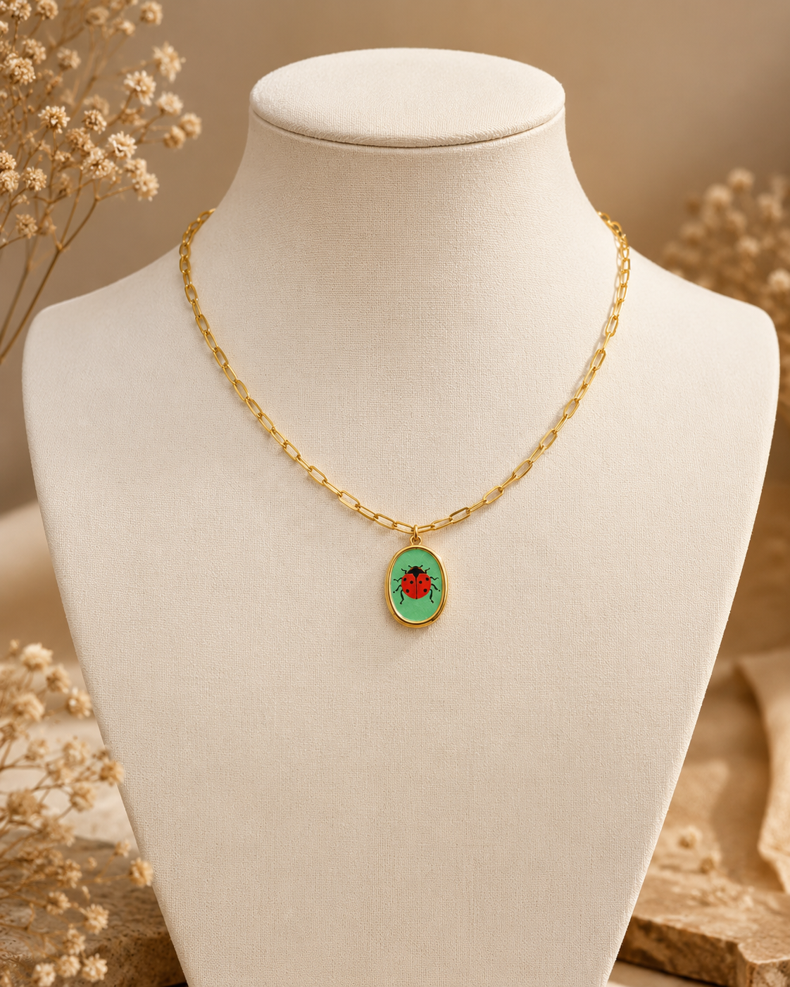 Lucky Ladybug Necklace