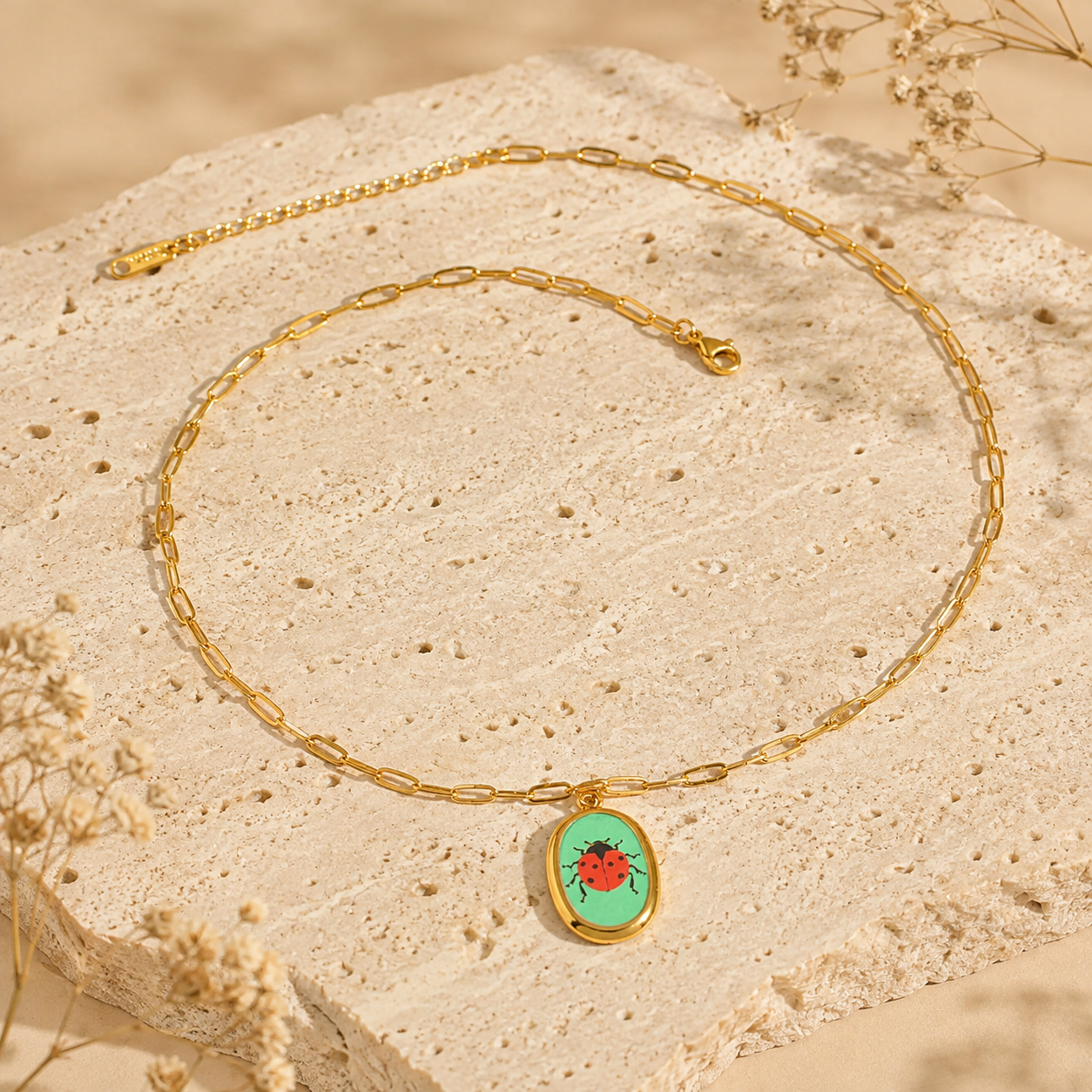 Lucky Ladybug Necklace