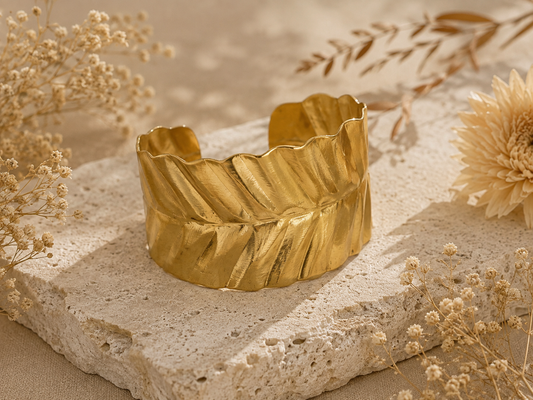 Golden Fold Cuff