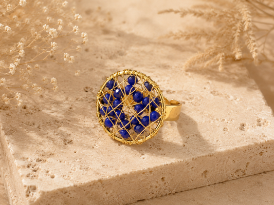 Cobalt Nest Ring
