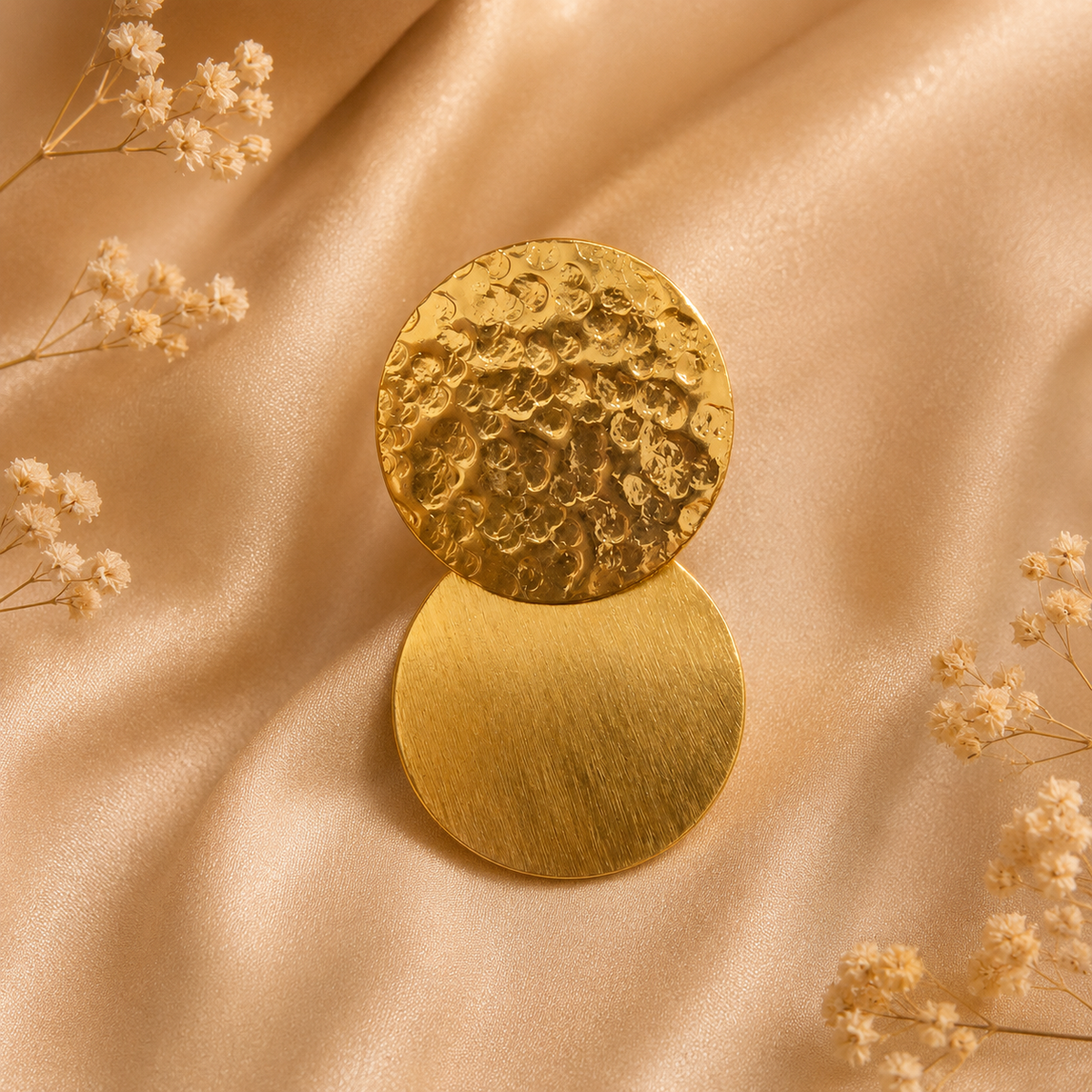 Golden Orbit 5-Way Convertible Earrings